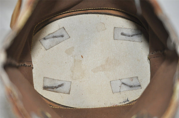 Authentic Louis Vuitton Monogram Bucket PM Shoulder Tote Bag M42238 LV 9848I