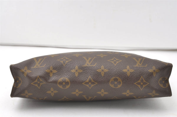 Auth Louis Vuitton Monogram Poche Toilette 26 Cosmetics Pouch Old Model LV 9849I