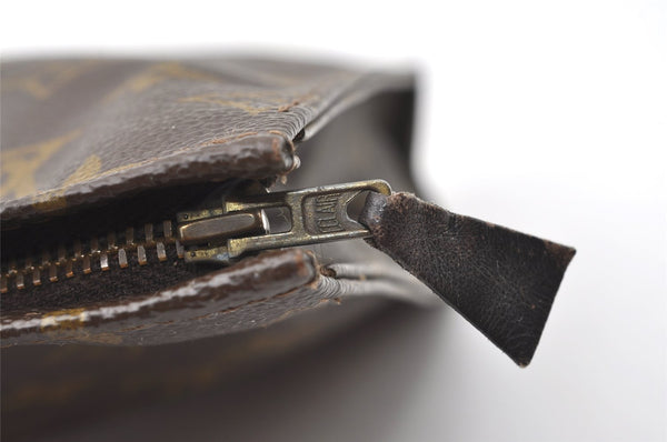 Auth Louis Vuitton Monogram Poche Toilette 26 Cosmetics Pouch Old Model LV 9849I