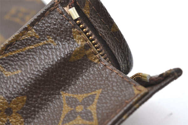 Auth Louis Vuitton Monogram Poche Toilette 26 Cosmetics Pouch Old Model LV 9849I