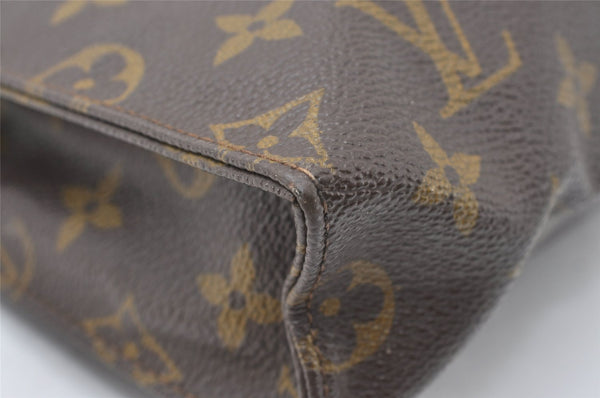 Auth Louis Vuitton Monogram Poche Toilette 26 Cosmetics Pouch Old Model LV 9849I