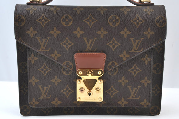 Authentic Louis Vuitton Monogram Monceau 2Way Shoulder Hand Bag M51187 LV 9850H