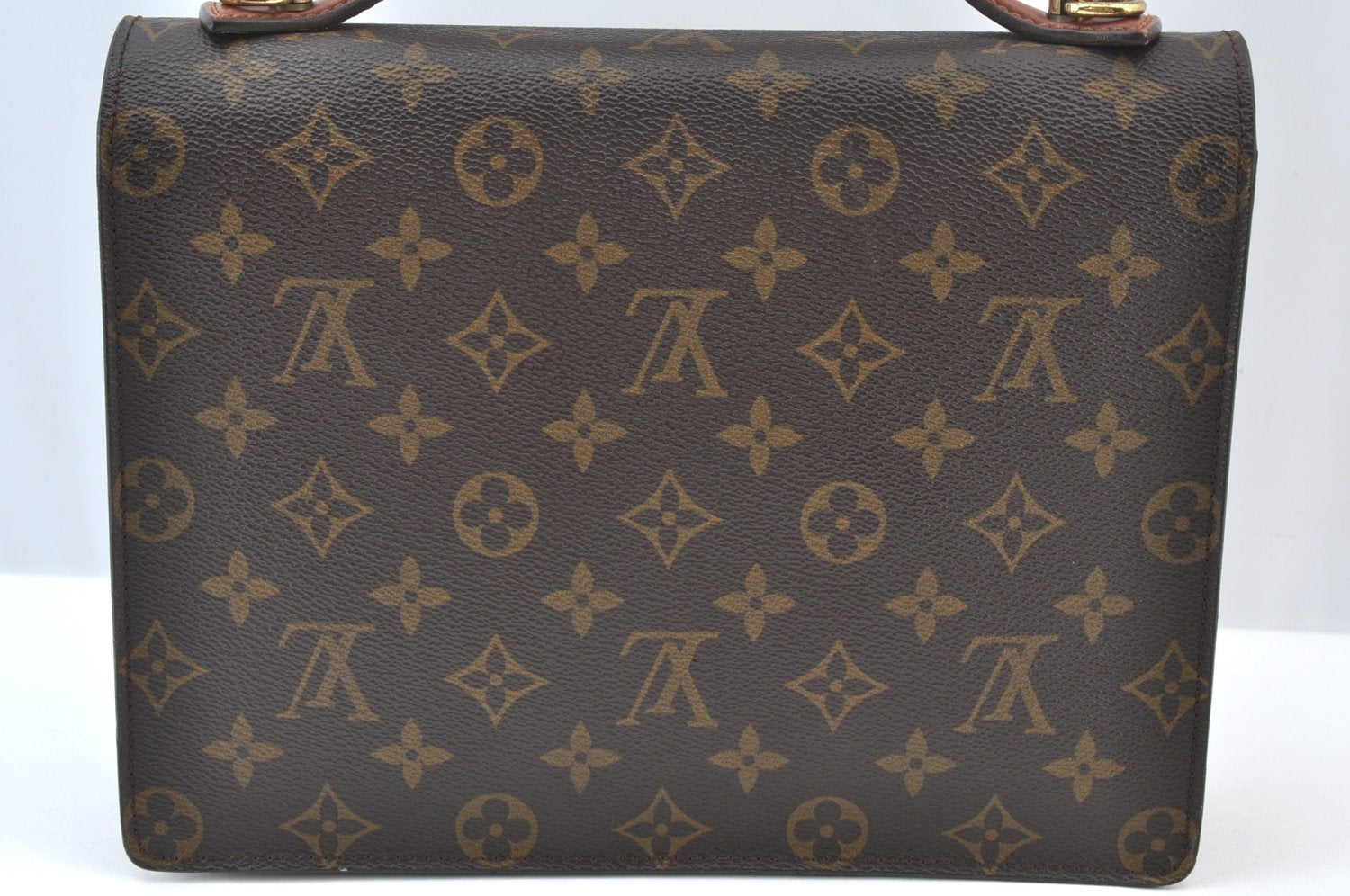 Authentic Louis Vuitton Monogram Monceau 2Way Shoulder Hand Bag M51187 LV 9850H