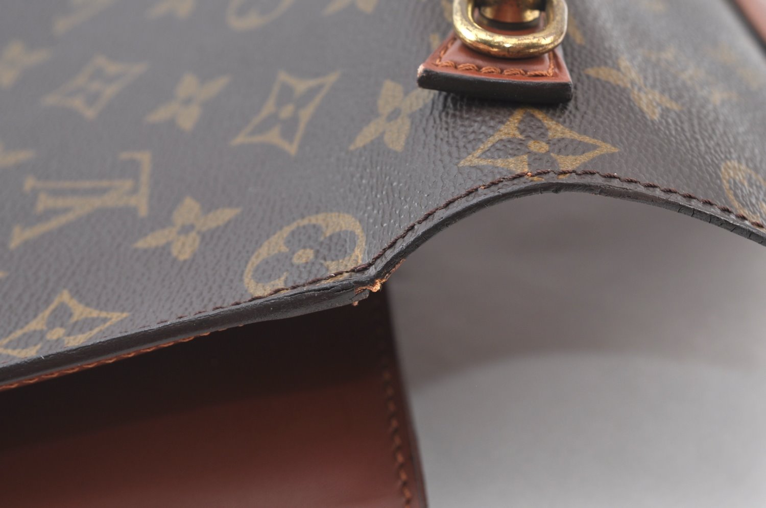 Authentic Louis Vuitton Monogram Monceau 2Way Shoulder Hand Bag M51187 LV 9850H