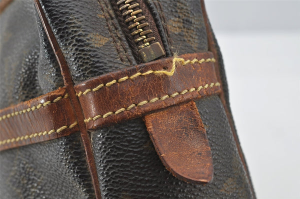 Authentic Louis Vuitton Monogram Compiegne 23 Clutch Hand Bag M51847 Junk 9851I