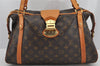 Authentic Louis Vuitton Monogram Stresa PM Shoulder Tote Bag M51186 Junk 9851J