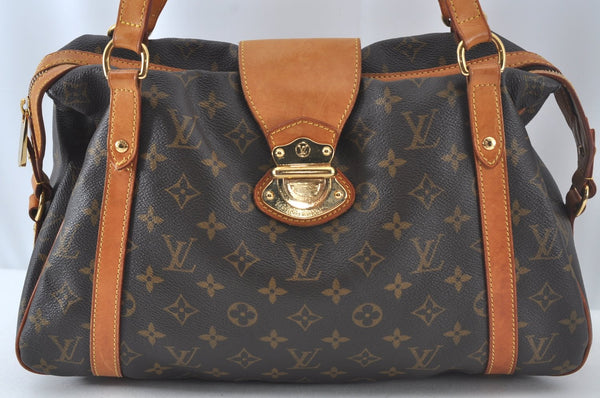 Authentic Louis Vuitton Monogram Stresa PM Shoulder Tote Bag M51186 Junk 9851J