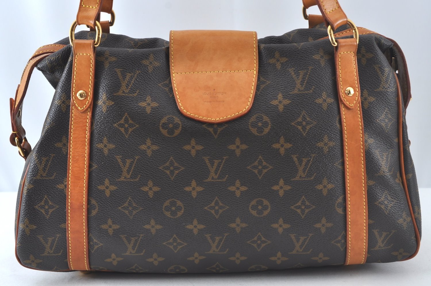 Authentic Louis Vuitton Monogram Stresa PM Shoulder Tote Bag M51186 Junk 9851J