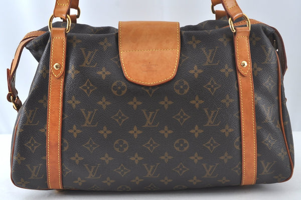 Authentic Louis Vuitton Monogram Stresa PM Shoulder Tote Bag M51186 Junk 9851J