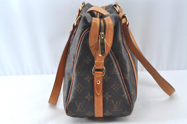 Authentic Louis Vuitton Monogram Stresa PM Shoulder Tote Bag M51186 Junk 9851J