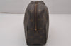 Auth Louis Vuitton Monogram Trousse Toilette 28 Clutch Hand Bag M47522 LV 9852I