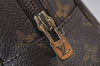 Auth Louis Vuitton Monogram Trousse Toilette 28 Clutch Hand Bag M47522 LV 9852I