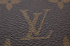 Auth Louis Vuitton Monogram Trousse Toilette 28 Clutch Hand Bag M47522 LV 9852I