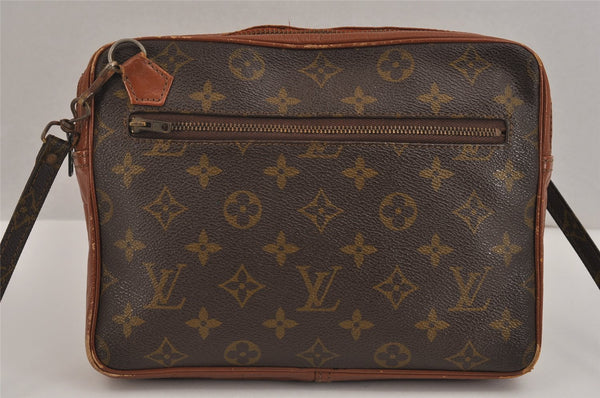 Authentic Louis Vuitton Monogram Shoulder Cross Body Bag Old Model LV 9852J