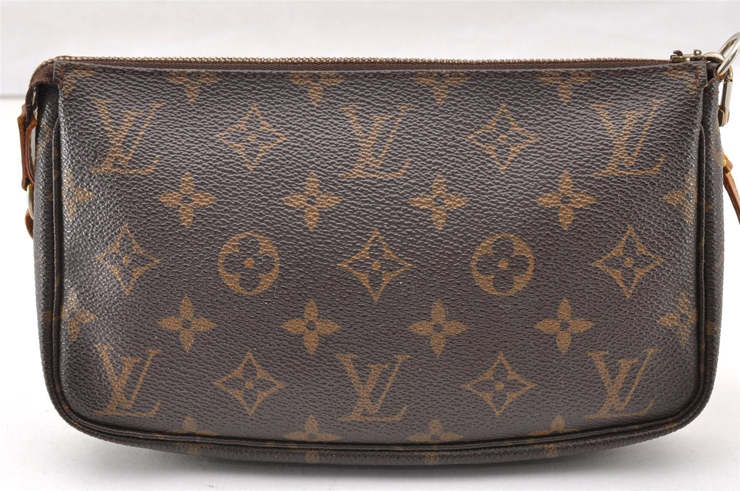 Authentic Louis Vuitton Monogram Pochette Accessoires Pouch M51980 Junk 9853I