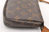 Authentic Louis Vuitton Monogram Pochette Accessoires Pouch M51980 Junk 9853I