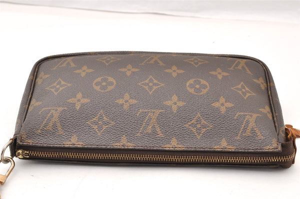 Authentic Louis Vuitton Monogram Pochette Accessoires Pouch M51980 Junk 9853I