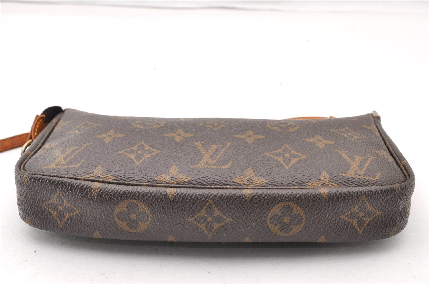 Authentic Louis Vuitton Monogram Pochette Accessoires Pouch M51980 Junk 9853I