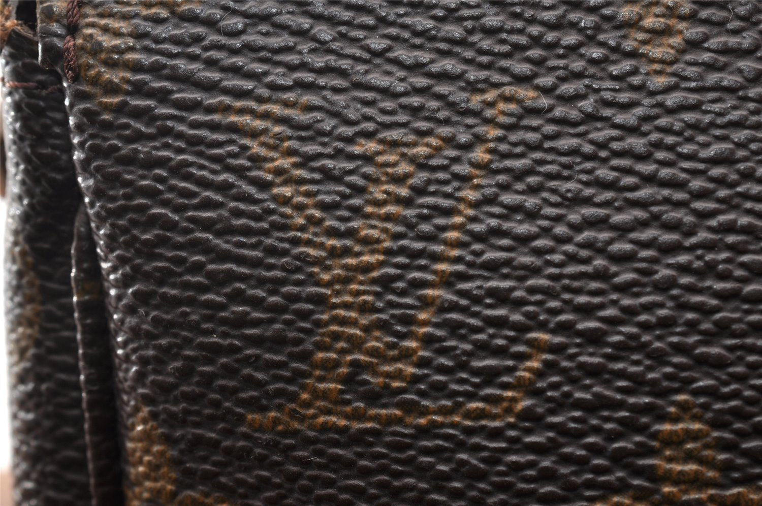 Authentic Louis Vuitton Monogram Pochette Accessoires Pouch M51980 Junk 9853I