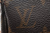 Authentic Louis Vuitton Monogram Pochette Accessoires Pouch M51980 Junk 9853I