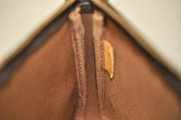 Authentic Louis Vuitton Monogram Pochette Accessoires Pouch M51980 Junk 9853I