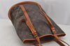 Authentic Louis Vuitton Monogram Bucket GM Shoulder Bag Old Model LV Junk 9854J