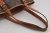 Authentic Louis Vuitton Monogram Bucket GM Shoulder Bag Old Model LV Junk 9854J