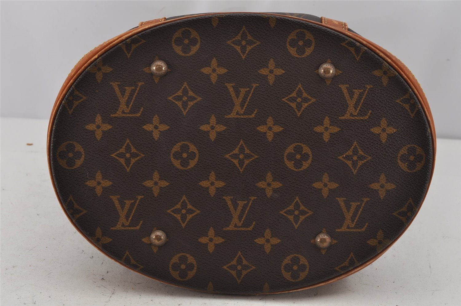 Authentic Louis Vuitton Monogram Bucket GM Shoulder Bag Old Model LV Junk 9854J