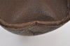 Authentic GUCCI Web Sherry Line Clutch Hand Bag Purse GG PVC Leather Brown 9855I