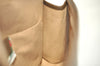 Authentic GUCCI Web Sherry Line Clutch Hand Bag Purse GG PVC Leather Brown 9855I