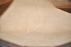 Authentic GUCCI Web Sherry Line Clutch Hand Bag Purse Suede Leather Brown 9856I