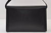 Authentic GUCCI Vintage Shoulder Hand Bag Purse Leather 0013064 Black 9858I