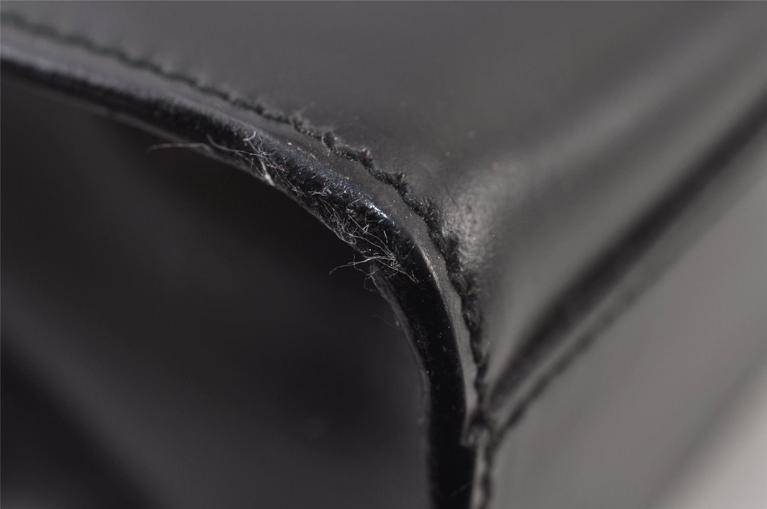 Authentic GUCCI Vintage Shoulder Hand Bag Purse Leather 0013064 Black 9858I