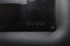 Authentic GUCCI Vintage Shoulder Hand Bag Purse Leather 0013064 Black 9858I