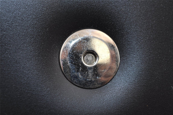 Authentic GUCCI Vintage Shoulder Hand Bag Purse Leather 0013064 Black 9858I