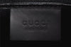 Authentic GUCCI Vintage Shoulder Hand Bag Purse Leather 0013064 Black 9858I