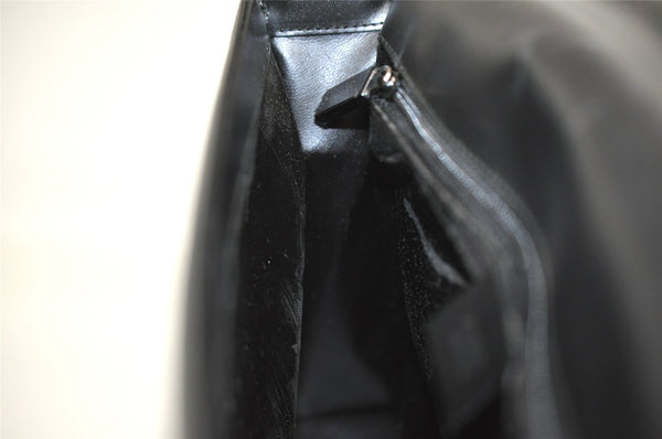 Authentic GUCCI Vintage Shoulder Hand Bag Purse Leather 0013064 Black 9858I