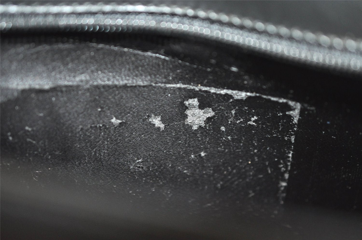 Authentic GUCCI Vintage Shoulder Hand Bag Purse Leather 0013064 Black 9858I