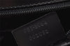 Authentic GUCCI Vintage Shoulder Hand Bag Purse Leather 0013064 Black 9858I