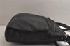 Authentic PRADA Vintage Shoulder Cross Body Bag Leather Black 9859J