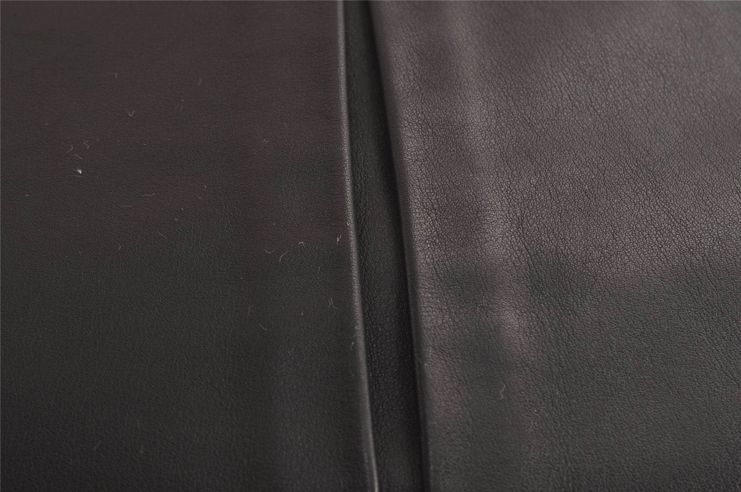 Authentic PRADA Vintage Shoulder Cross Body Bag Leather Black 9859J