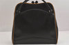 Authentic PRADA Vitello Frame Leather Nappa Tote Hand Bag B11163 Brown 9860J