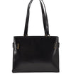 Authentic GUCCI Vintage Shoulder Bag Leather Black 9861I