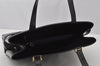 Authentic GUCCI Vintage Shoulder Bag Leather Black 9861I