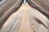Authentic GUCCI Web Sherry Line Shoulder Bag GG PVC Leather Brown Junk 9862I