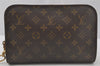 Authentic Louis Vuitton Monogram Orsay Clutch Hand Bag Purse M51790 LV 9863I