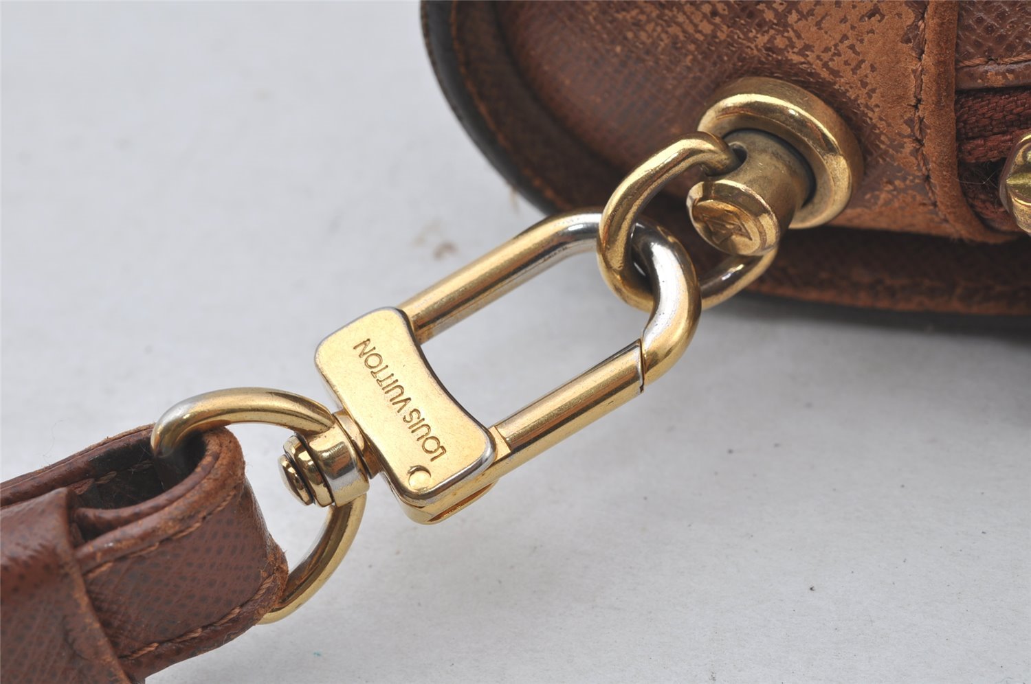 Authentic Louis Vuitton Monogram Orsay Clutch Hand Bag Purse M51790 LV 9863I