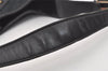 Authentic GUCCI Vintage Shoulder Hand Bag GG Canvas Leather 145778 Black 9864I