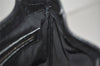 Authentic GUCCI Vintage Shoulder Hand Bag GG Canvas Leather 145778 Black 9864I