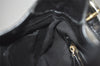 Authentic GUCCI Vintage Shoulder Hand Bag GG Canvas Leather 145778 Black 9864I